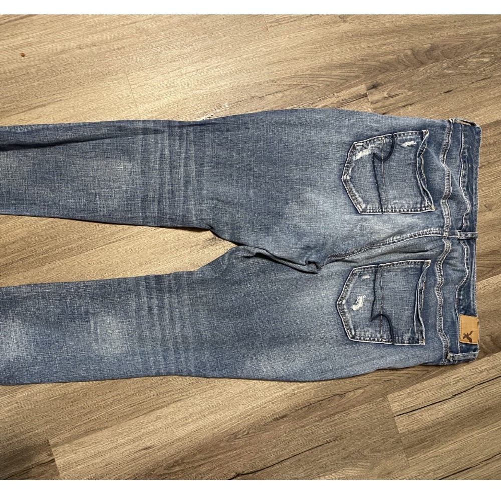 Womens Holy Jeans